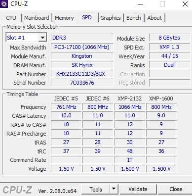 Pamięć RAM DDR3 HyperX Savage 2x8GB 16GB 2133MHz