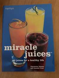 Livro Miracle Juices : 60 juices for a healthy life