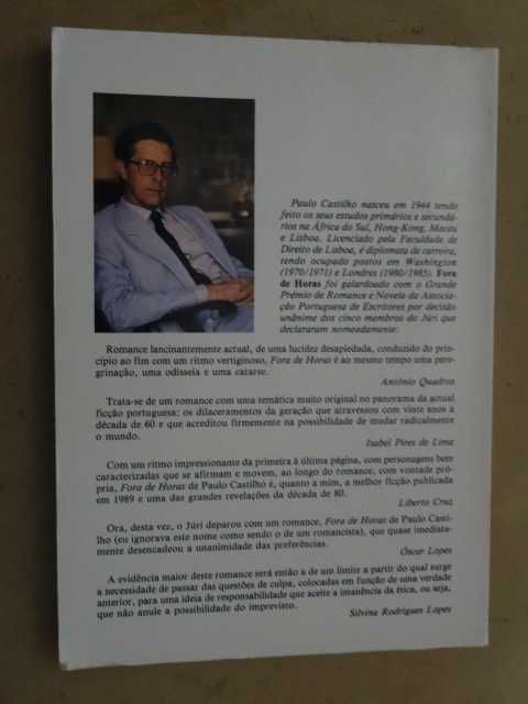 Fora de Horas de Paulo Castilho