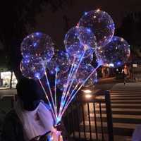 Светящиеся шарики БоБо • надутые , готовые , самовывоз, •LED гирлянда