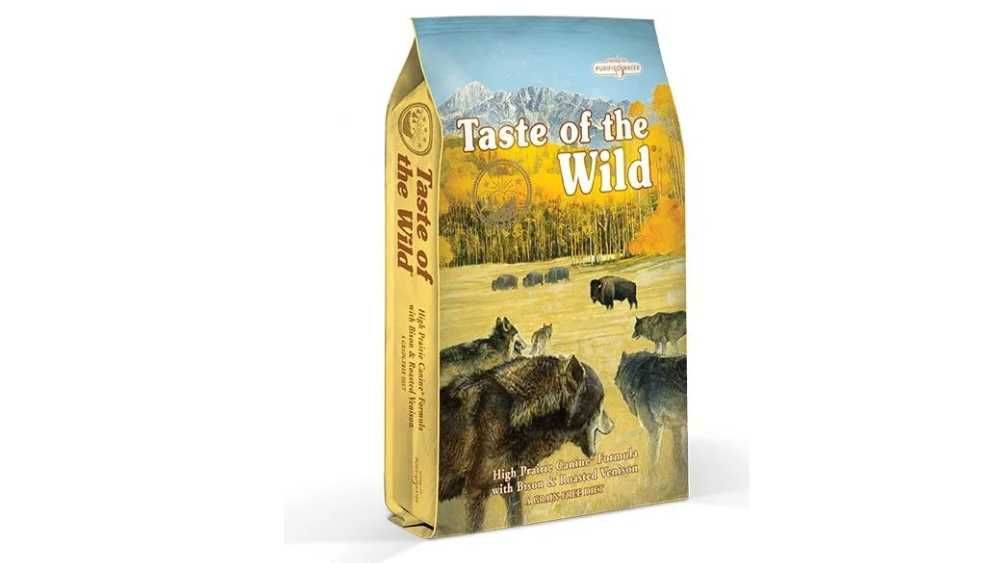 Zestaw 2x KARMA SUCHA Taste of the Wild High Prairie psa 24,4KG GRATIS