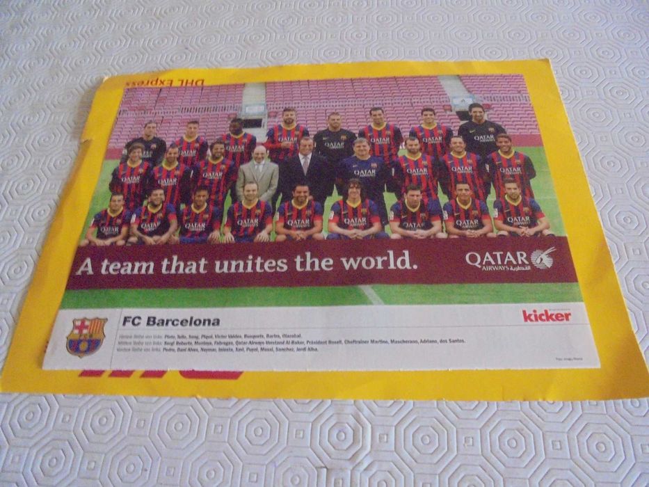 Posters (21,5X30) de equipas de futebol na Champions League 2013-14