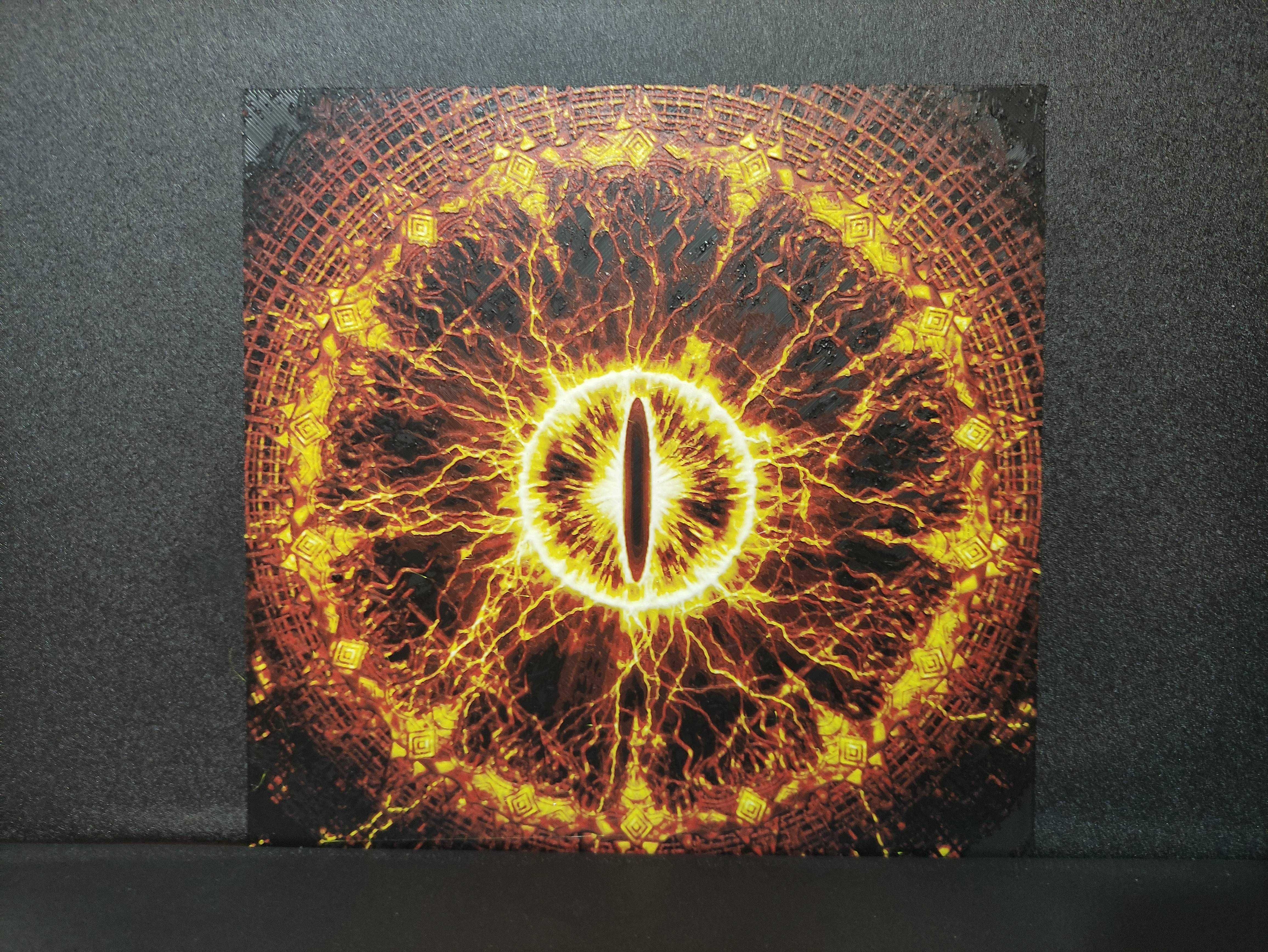 Obraz 3D/Plakat 3D - Władcy Pierścienia (LOTR) - Oko Saurona