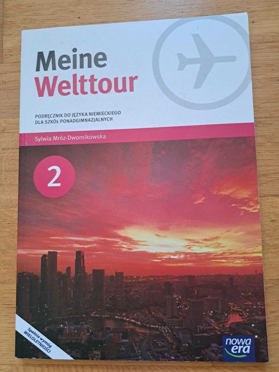Zeszyt Ćwiczeń i Podręcznik Meine Welttour 2 do języka niemieckiego