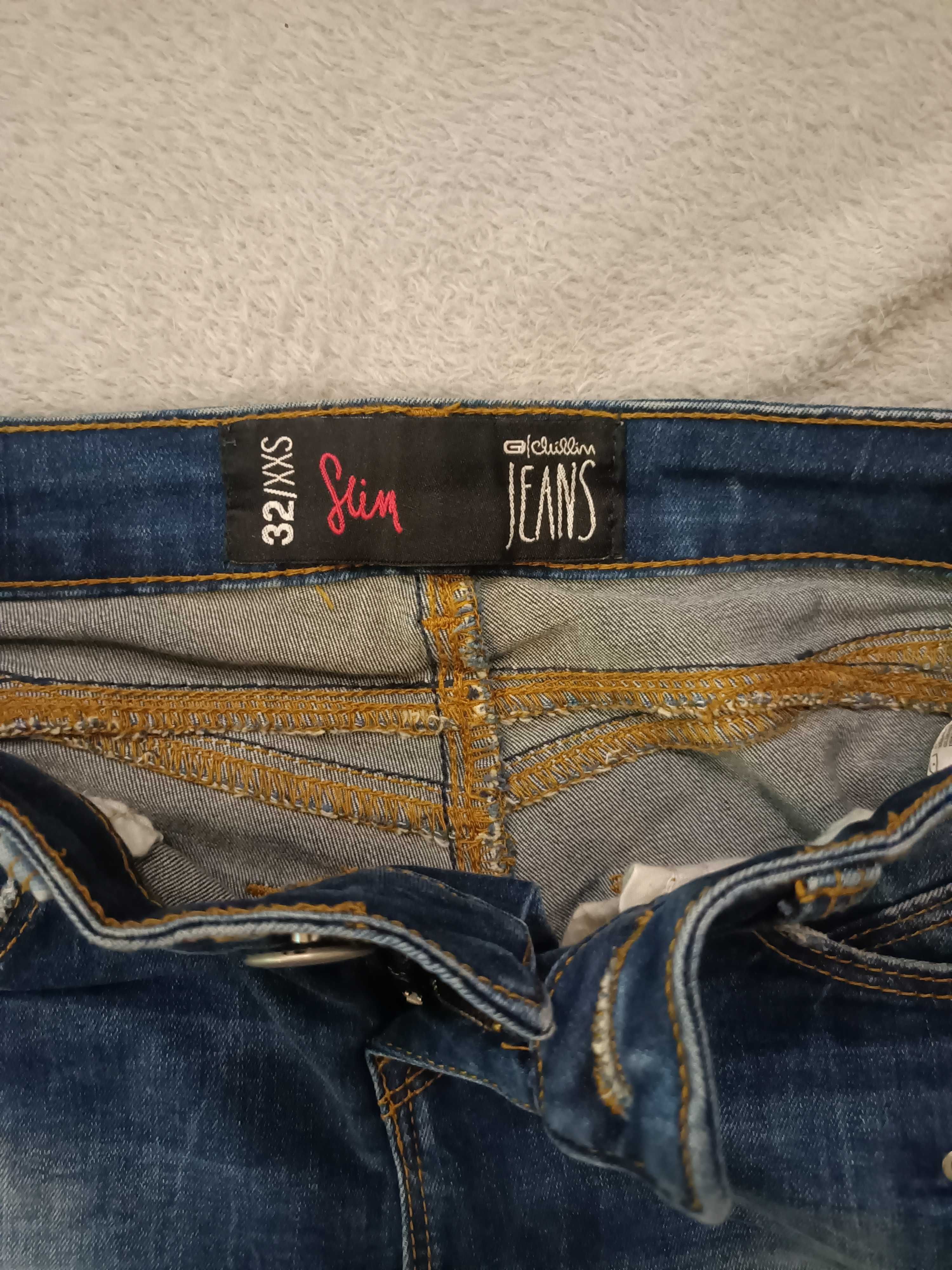 Spodnie jeansowe  Damskie 32/XXS