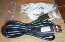 Kabel USB PCB200BBE SAMSUNG 1,2m + słuchawki
