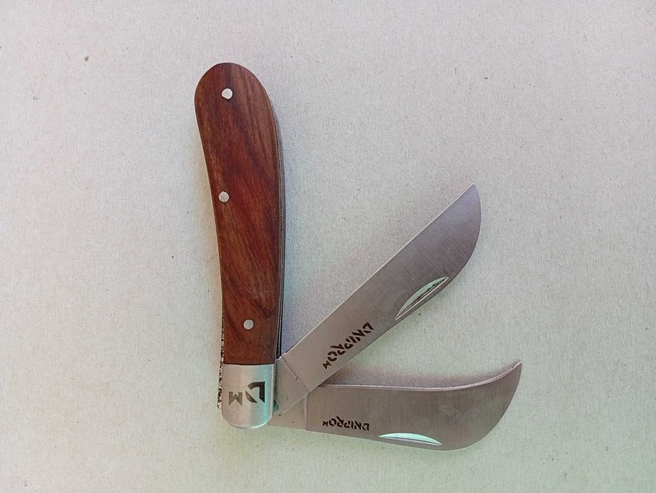 Нож для прививки Днипро М двойное лезвие