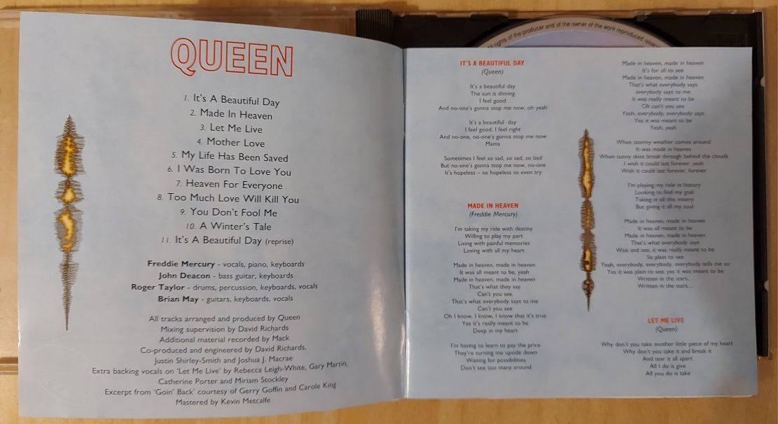 Queen "Made in Heaven" płyta CD, cena z wysyłką