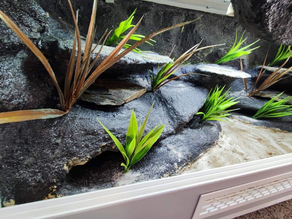 Terrarium 100x40x40 z płyty meblowej gekon agama jaszczurka KOŚCIAN