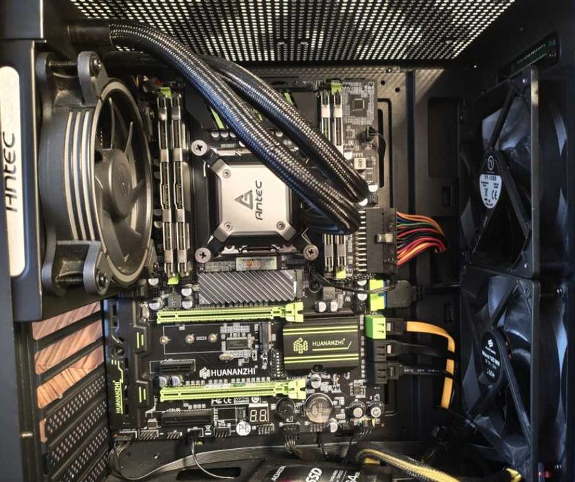 Xeon E5-2667 v2, 128GB RAM,ssd nvme 256GB , zasilacz 650w