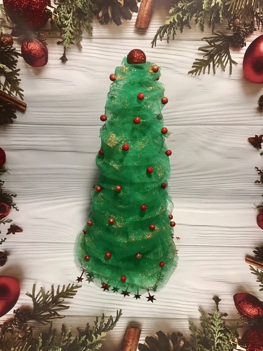 Зимняя поделка елка