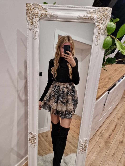 Spódniczka panterkowa