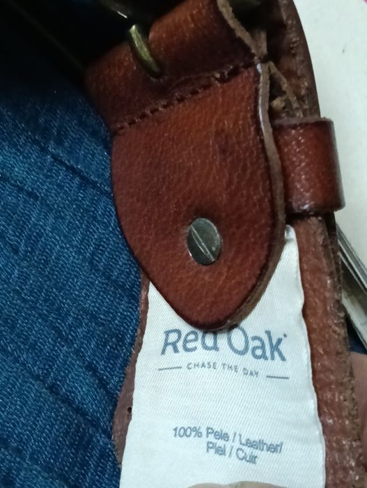 Cinto de couro Read OAk