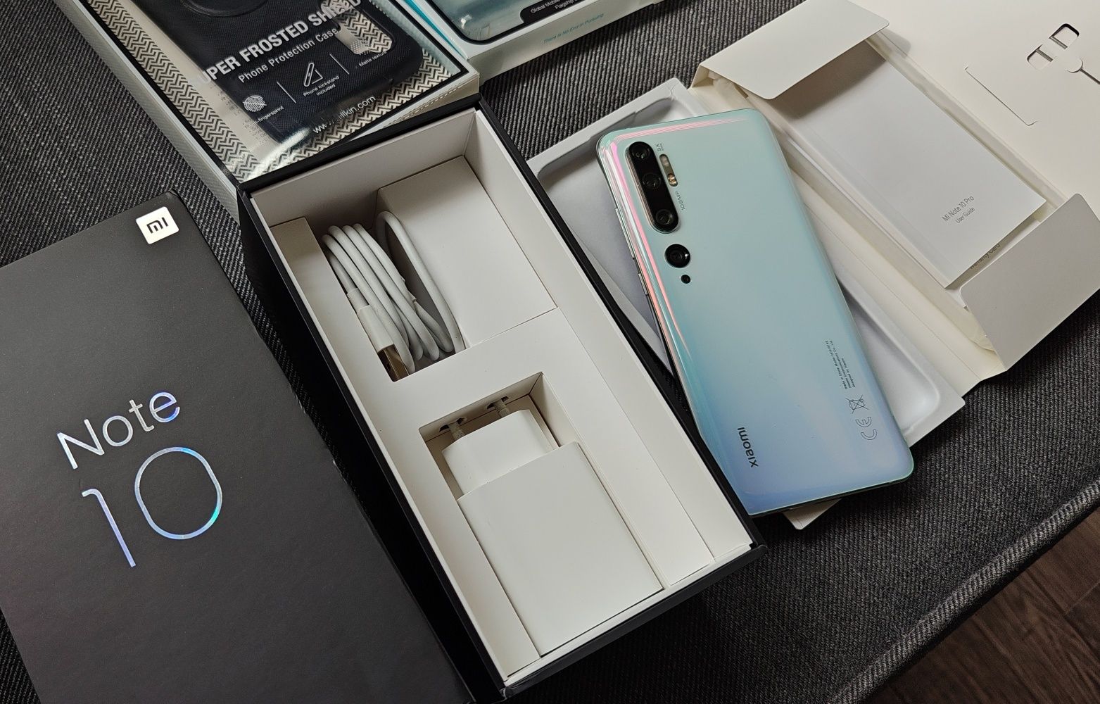 Xiaomi Mi Note 10 Pro 8/256  jak nowy + dodatki