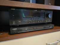 Wzmacniacz HTR-6030 i DVD S663 Yamaha subwoofer  głośniki Prism