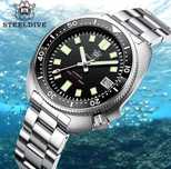 Механічний годинник STEELDIVE SD1970 Капітан Willard. Seiko NH35 авто