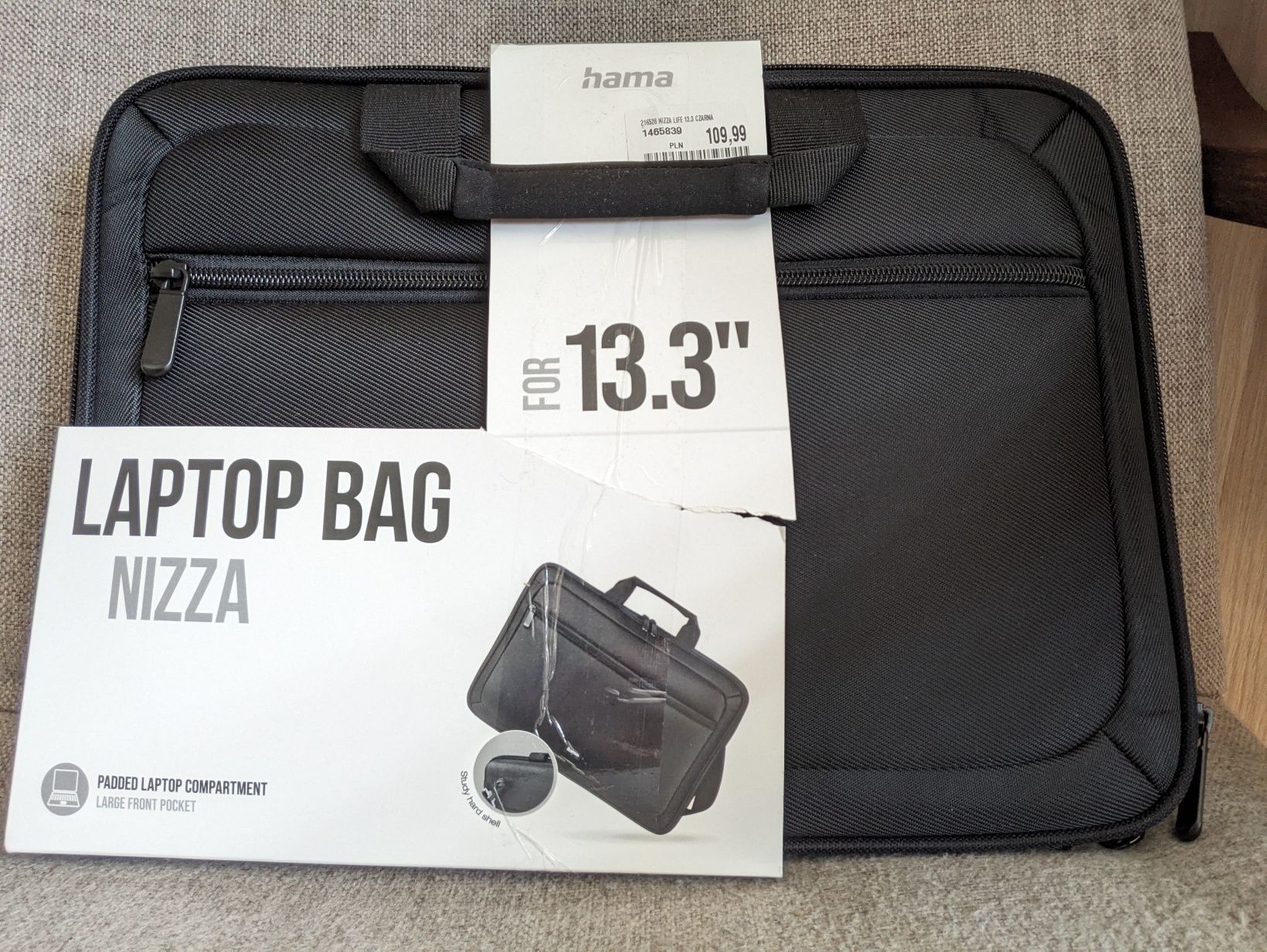 Nowa Torba Etui na laptop HAMA Laptop Bag Niższa 13.3"