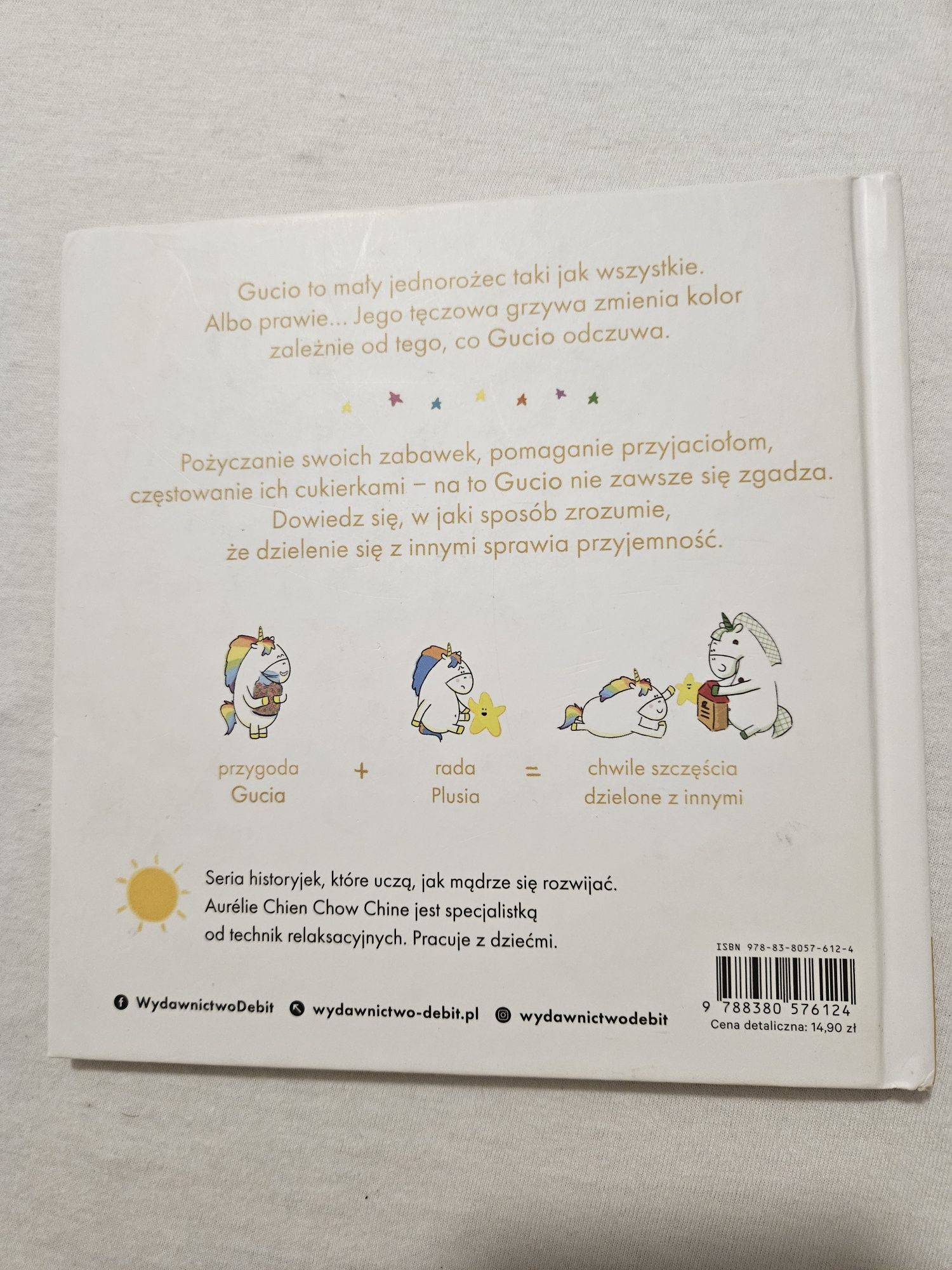 Gucio uczy się dzielić, uczucia Gucia