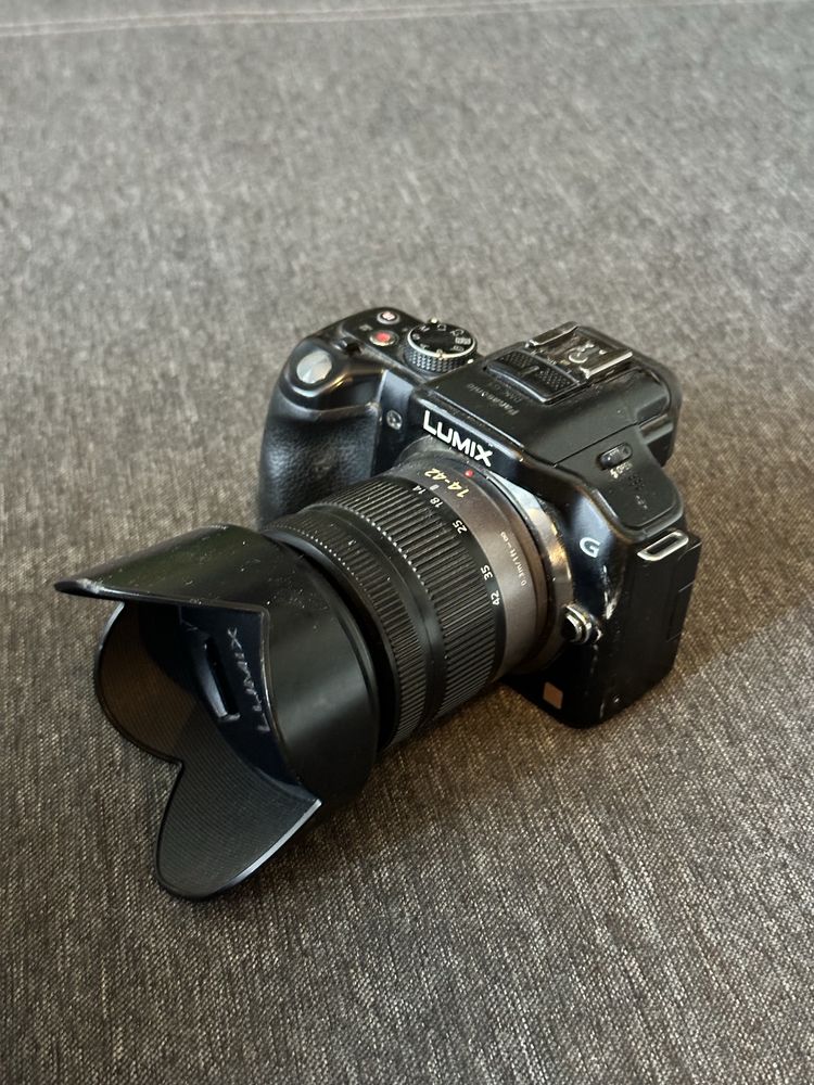 Aparat lumix g5 wraz z obiektywem