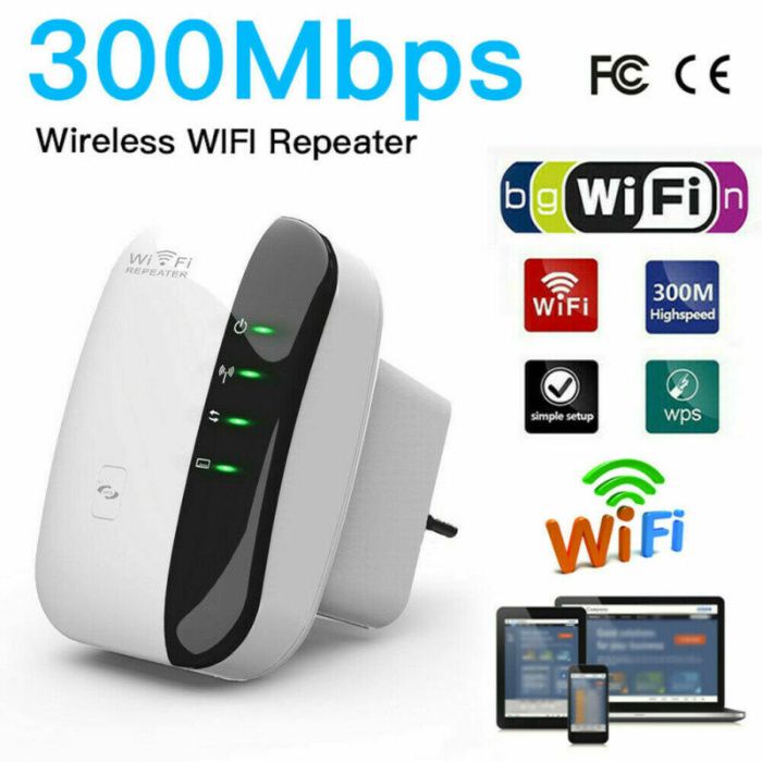 Wifi Repeater - Wireless - 300MBPS