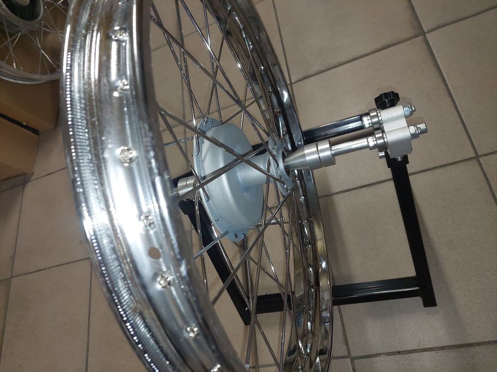 Nowy przyrząd stojak do centrowania kola wsk shl wfm mz jawa simson pl