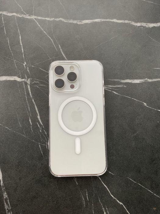 Apple iPhone 15 Pro Max 256GB White Titanium (MU783)