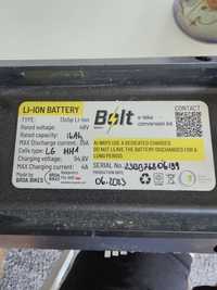 48v 16ah Bateria akumulator Bidonowy Pęknięta obudowa