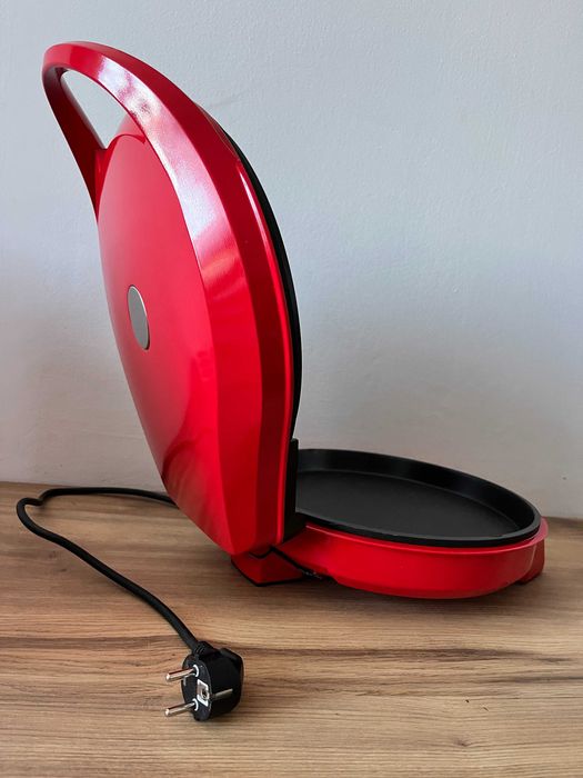 Składany grill elektryczny Bestron APZ400 czerwony 1800 W