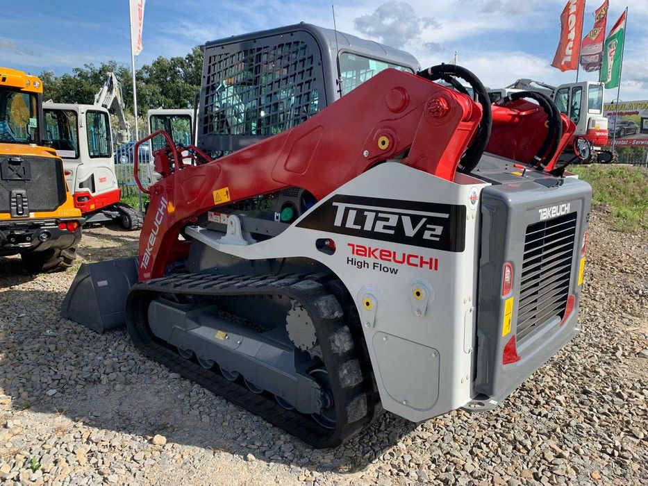 Ładowarka gąsienicowa Takeuchi TL12V2 high-flow bobcat cat t770