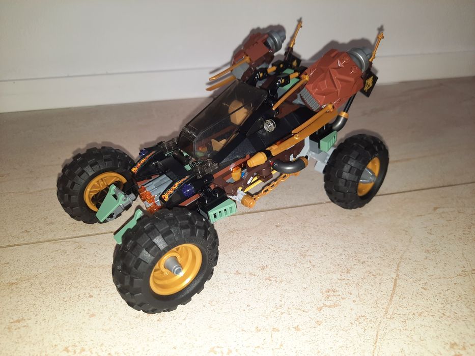 Klocki LEGO 70589 Ninjago pogromca skał autko auto Stan bardzo dobry