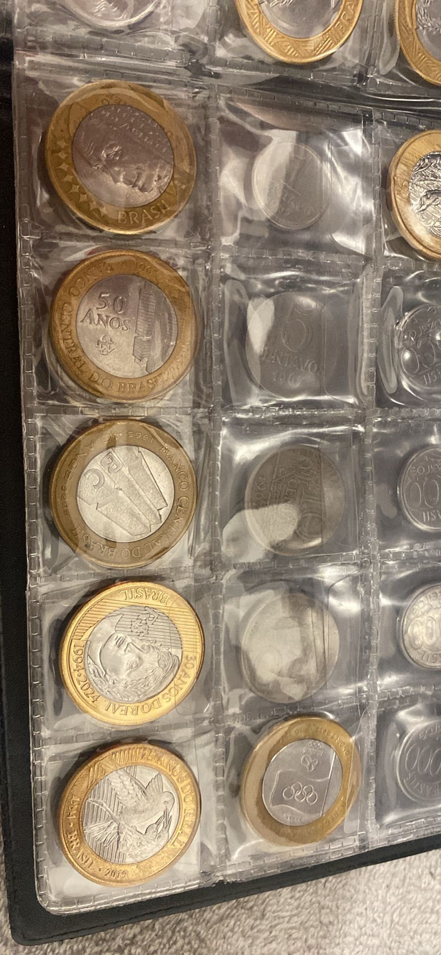 Moedas raras comemorativas do plano real