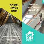 Pianka PUR i Celuloza–Skuteczne ocieplenie poddasza, ocieplanie stropu