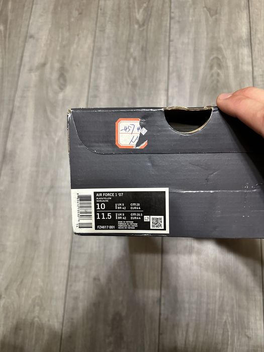 nike air force black кросівки оригінал