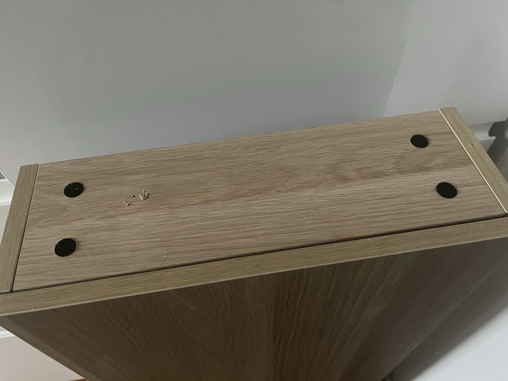 Godmorgon slim dąb bejcowany ikea 40x14x96cm.