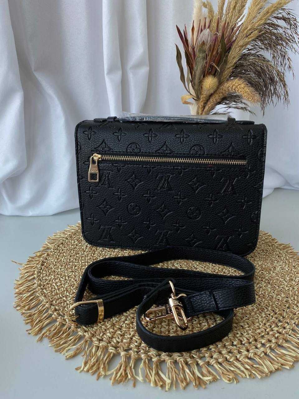 Torba damska na ramie Metis Black damska torebka