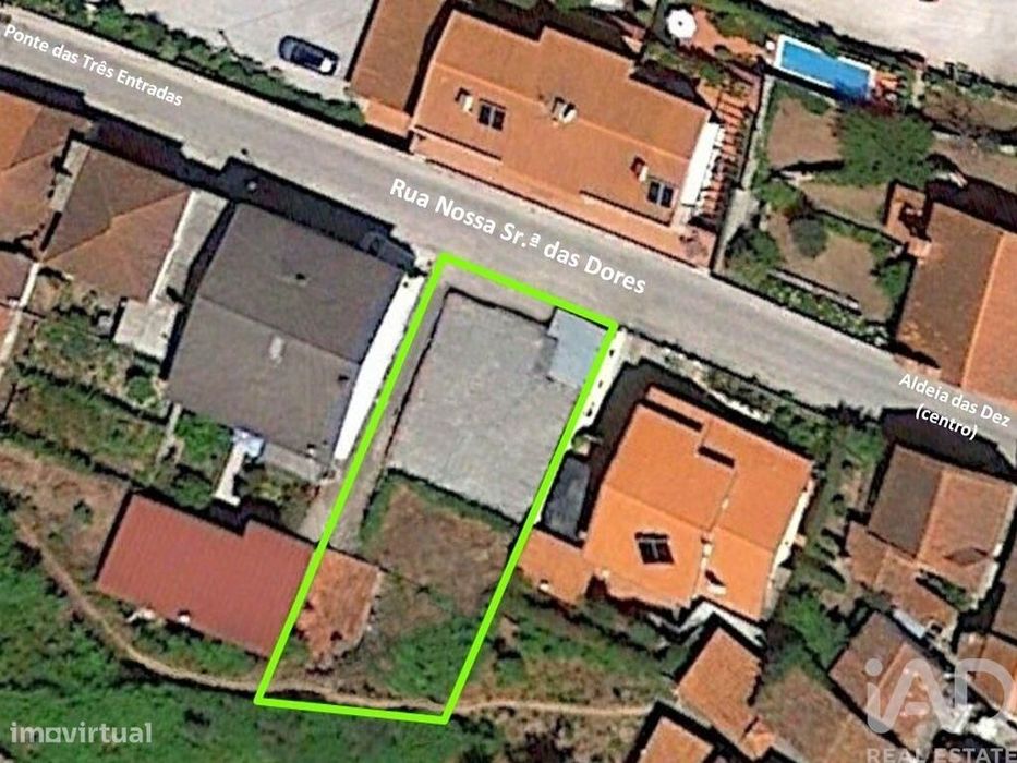Terreno para construção T4 em Aldeia das Dez de 305,00 m2