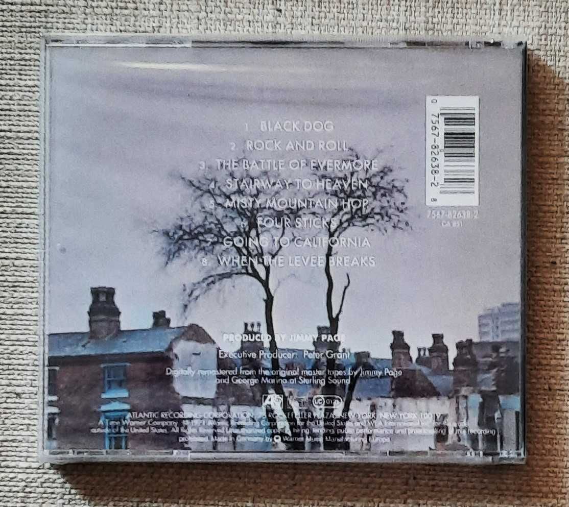 Znakomity Album CD Kultowego Zespołu LED ZEPPELIN- Album IV CD