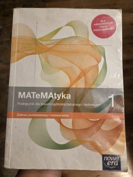 Matematyka 1 Nowa Era  zakres podstawowy i rozszerzony