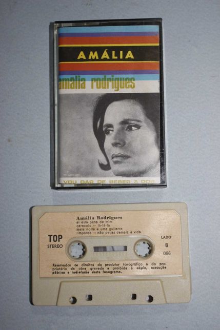 Cassetes audio - K7 - Metal - Rock - Afro - Pop - Portuguesa - Amalia