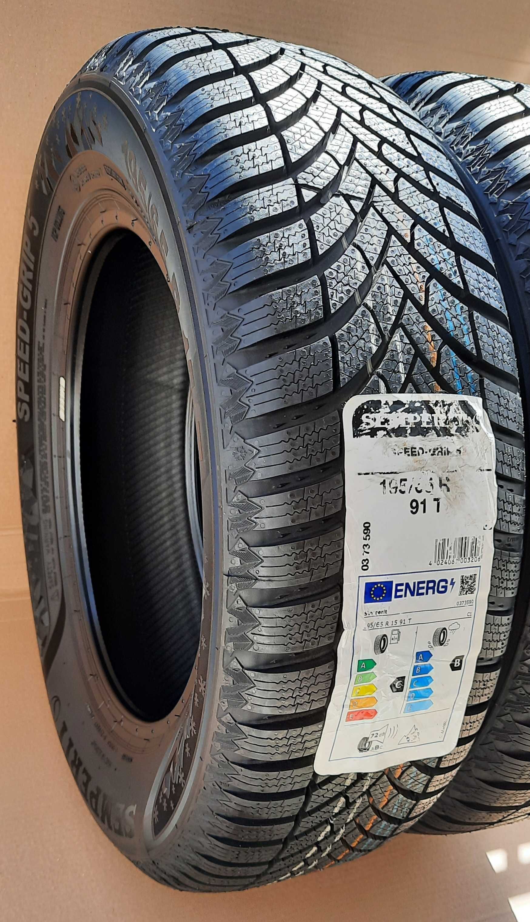 2x opona zimowa Semperit Speed-Grip 5 195/65R15 91 T 2022r. Nowa