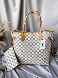 Torba damska shopper tote Neverfull Beige duza damska torebka