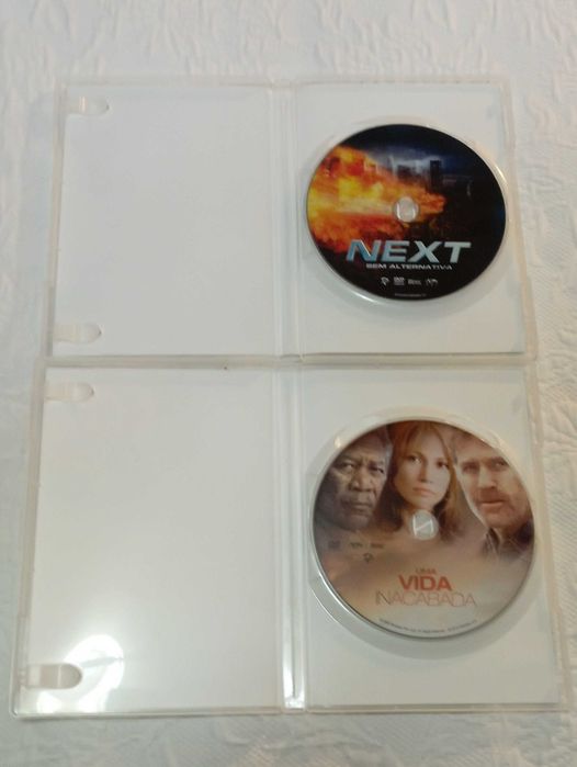 2 dvds: next e uma vida inacabada