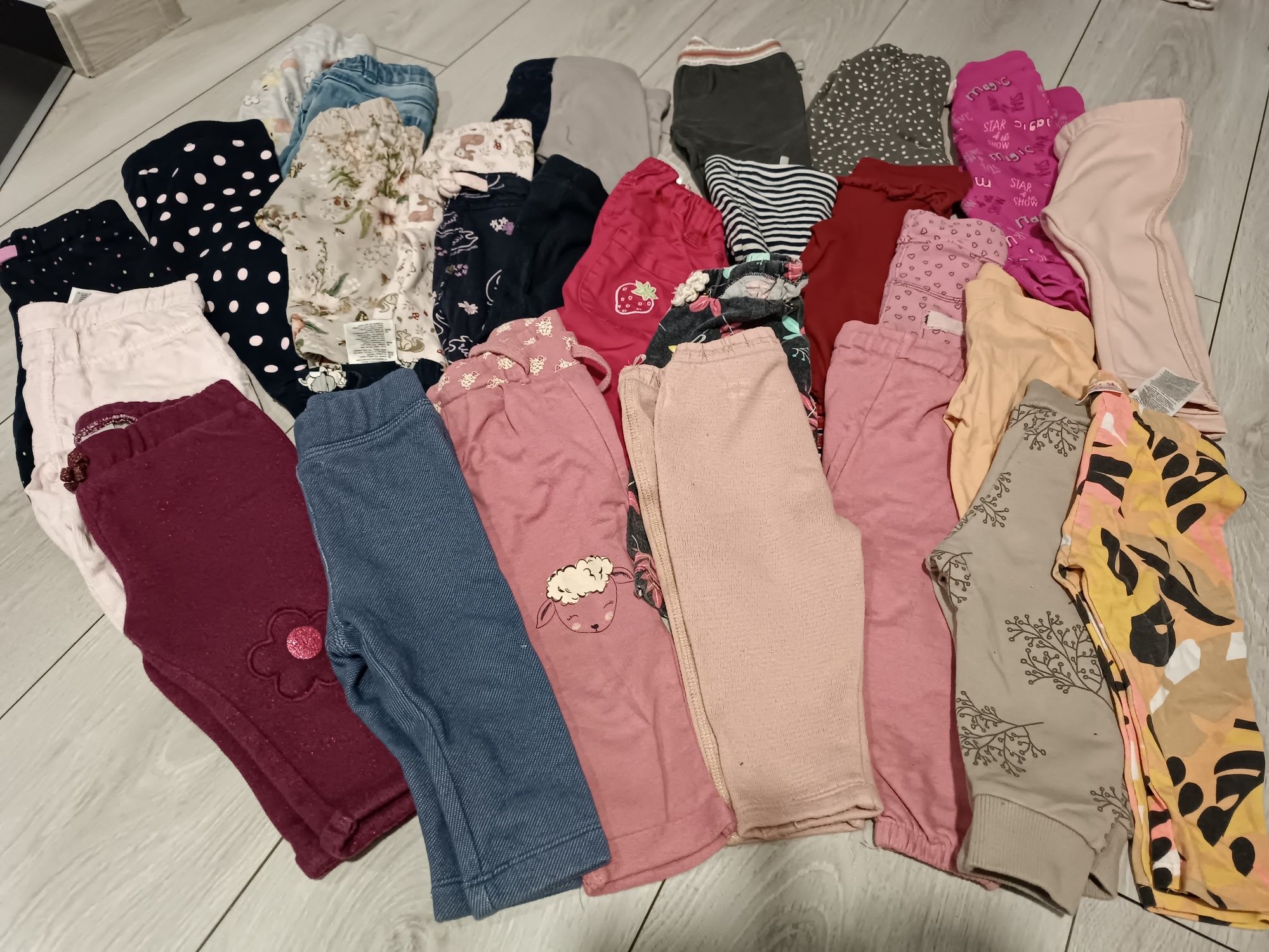 Paka ubranek dla dziewczynki rozm. 62-74. H&M, Cool Club, 5,10,15