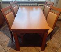 Stół jadalny z 4 krzesłami