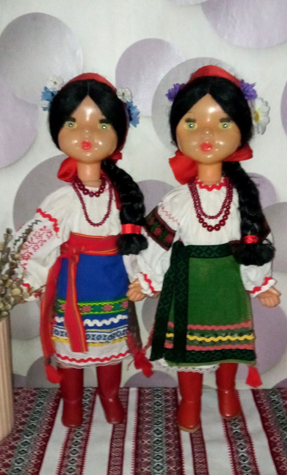 Лялька Українка.  Кукла СССР. Украинка. Паричкова. 50 см