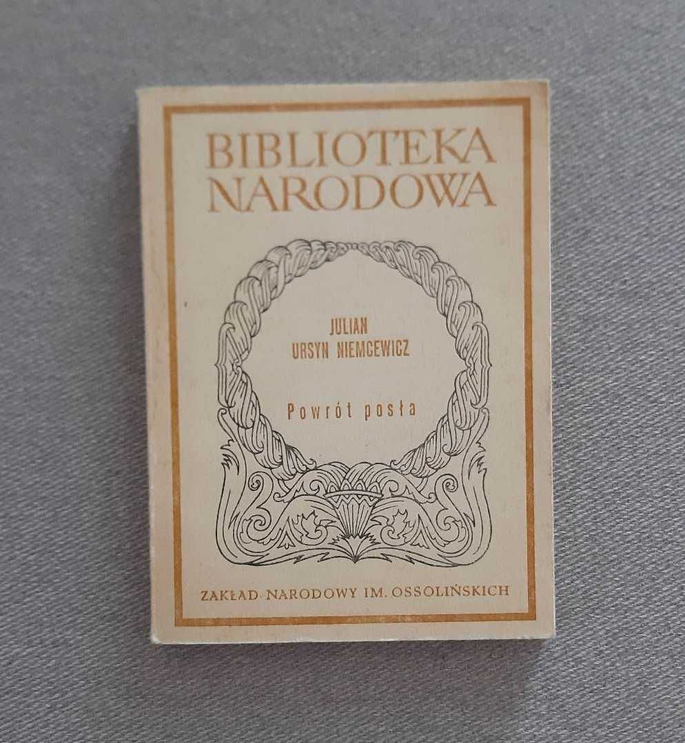 Julian Ursyn Niemcewicz "Powrót posła", BN, Biblioteka Narodowa