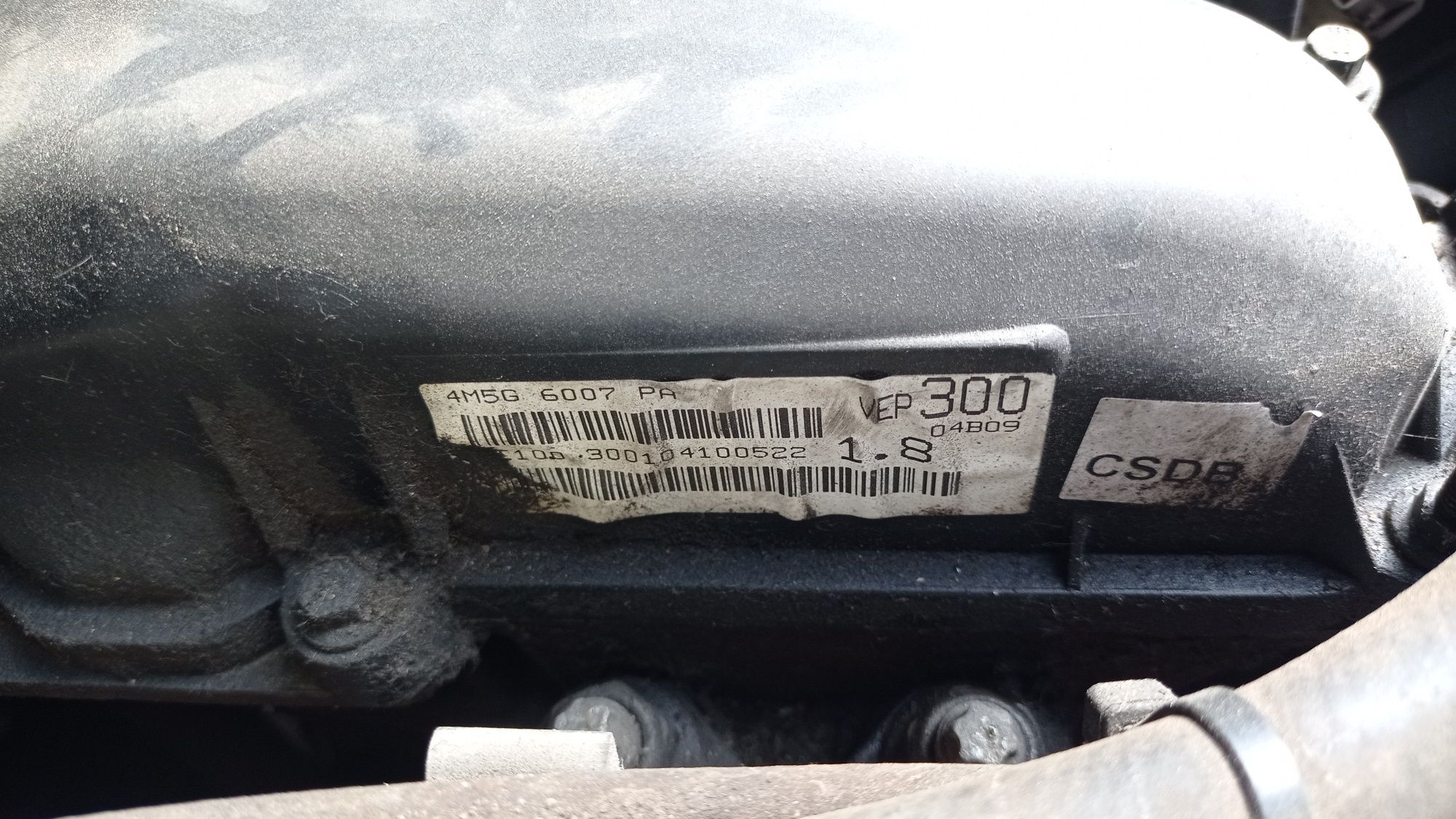 Silnik i skrzynia biegow CSDB Ford Focus C-max 2003, 1.8 benzyna 120km