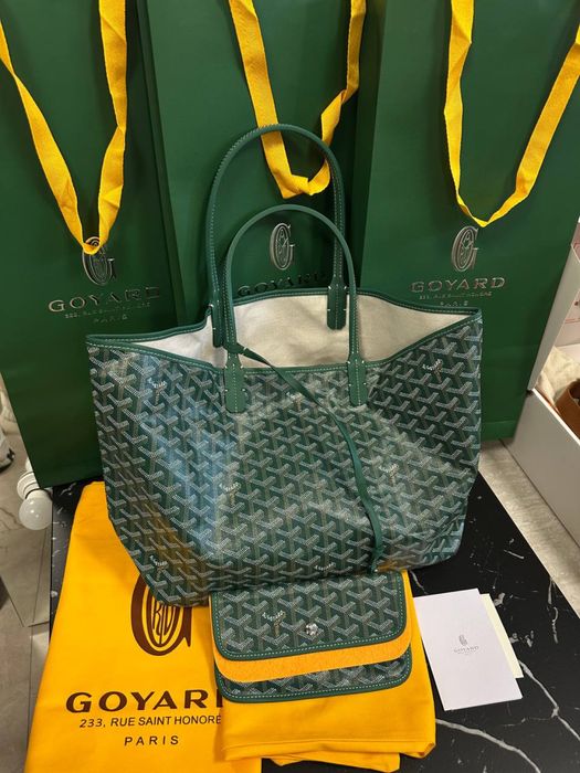Сумка шоппер Goyard найкраща версія виконання усі деталі збережено
