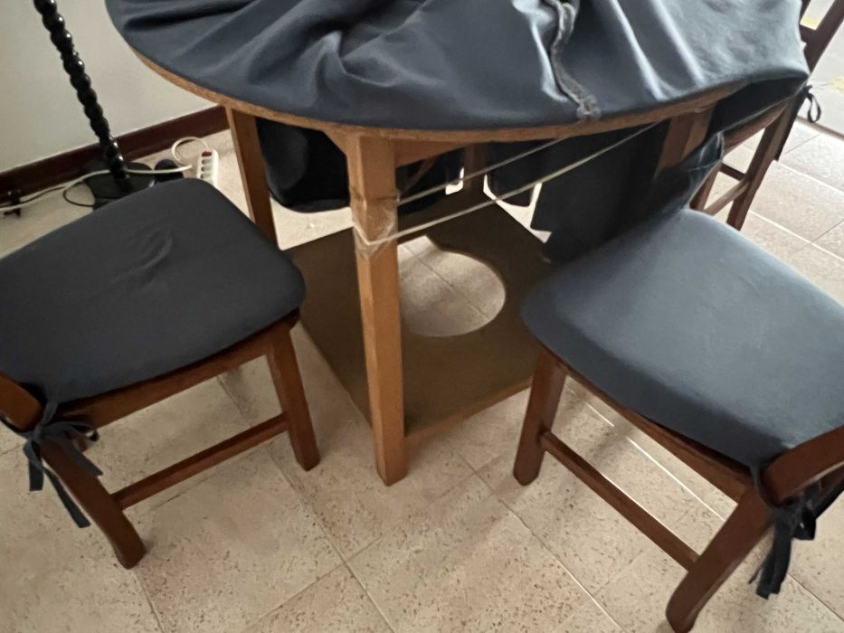 Sofá cama de 3 lugares + cadeirão