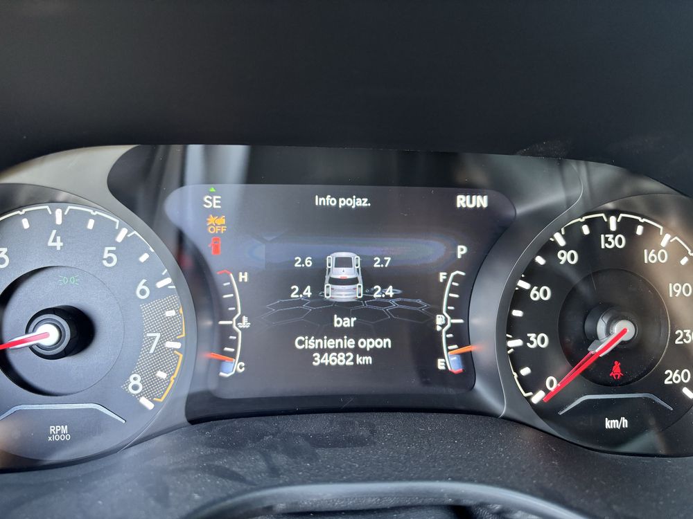 Jeep Compaass radio FCA-R1 LOW polski parzyste fale mgla kierunki